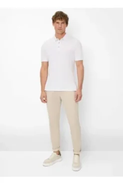 BRAX Polo-Shirt Pete white