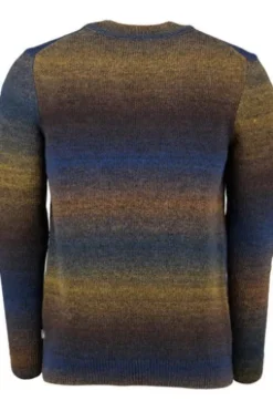 BRAX Pullover Buddy blau/braun