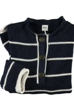 BRAX Pullover Lesley marine im trendigen Rippstrick