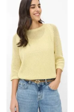 BRAX Pullover Nala limoncello 3/4-Arm