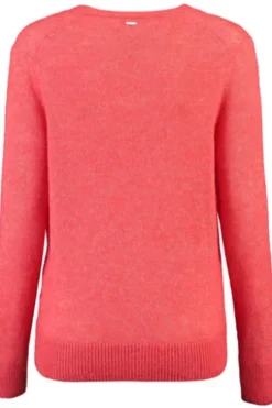 BRAX Strickjacke Alicia orange in softer Wollmix-Qualität
