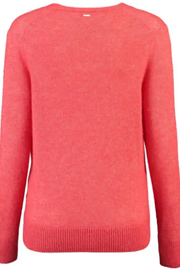 BRAX Strickjacke Alicia orange in softer Wollmix-Qualität