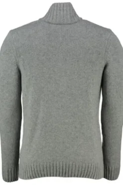 BRAX Strickjacke Jake grau