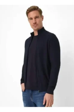 BRAX Strickjacke Jake navy
