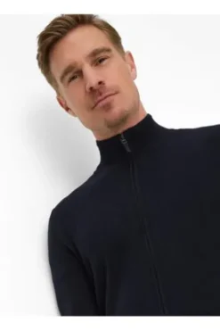 BRAX Strickjacke Jake navy
