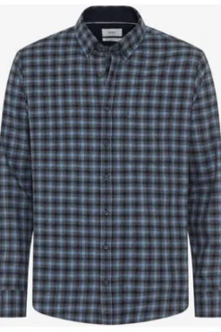 BRAX Style Daniel Shirts dove blue
