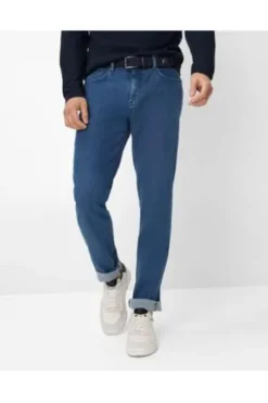 BRAX Summerlight Flex Jeans Cadiz regular blue used Straight Fit