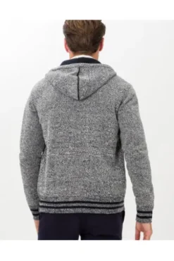 BRAX Sweat-Jacke Joe marine