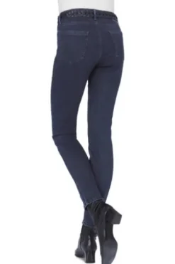 BRAX Thermo-Jeans Mary darkblue Slim Fit mit warmer Innenseite