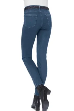 BRAX Thermo-Jeans Mary jeansblau Slim Fit mit warmer Innenseite