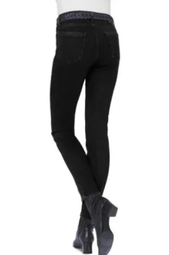 BRAX Thermo-Jeans Mary schwarz Slim Fit mit warmer Innenseite
