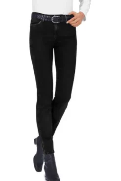 BRAX Thermo-Jeans Mary schwarz Slim Fit mit warmer Innenseite