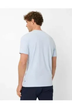 BRAX T-Shirt Ted hellblau