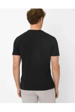 BRAX T-Shirt Ted schwarz