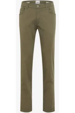BRAX Ultra Light Five Pocket Hose Cadiz olive Straight Fit