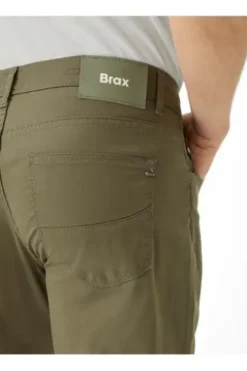BRAX Ultra Light Five Pocket Hose Cadiz olive Straight Fit