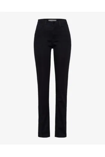 BRAX Winter-Dream-Hose Mary marine Slim Fit in angerauter Qualität