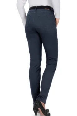BRAX Winter-Dream-Hose Shakira marine Slim Fit in angerauter Qualität