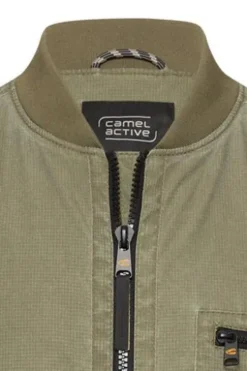 camel active Blouson deep olive Regular Fit