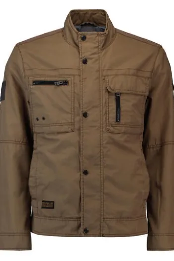 camel active Blouson schlamm mit Baumwolle