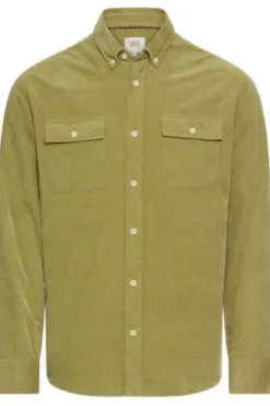 camel active Hemd mossstone comfort fit Langarm