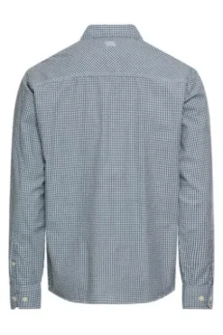 camel active Karo Hemd dark navy kariert Regular Fit Langarm