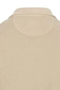 camel active Polo-Shirt beige leicht verwaschene Optik