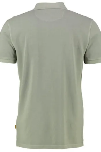 camel active Polo-Shirt khaki leicht verwaschene Optik