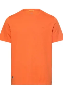 camel active T-Shirt burned Orange Regular Fit