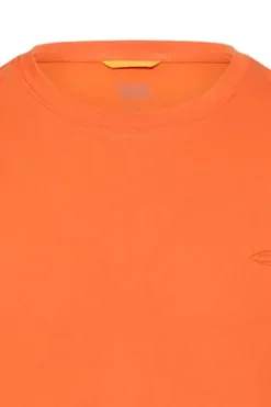 camel active T-Shirt burned Orange Regular Fit