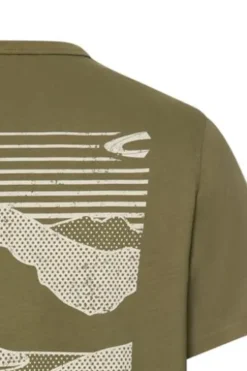 camel active T-Shirt deep olive Regular Fit