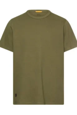 camel active T-Shirt deep olive Regular Fit