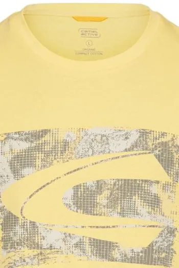 camel active T-Shirt dusty citron Regular Fit