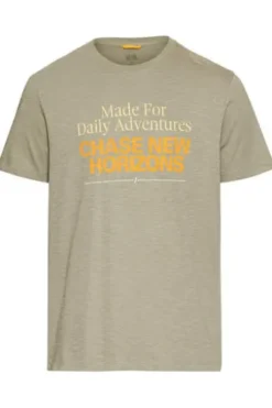 camel active T-Shirt khaki Regular Fit