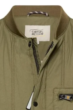 camel active Weste deep olive Regular Fit