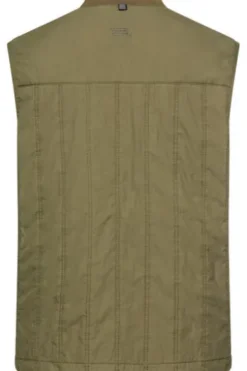 camel active Weste deep olive Regular Fit