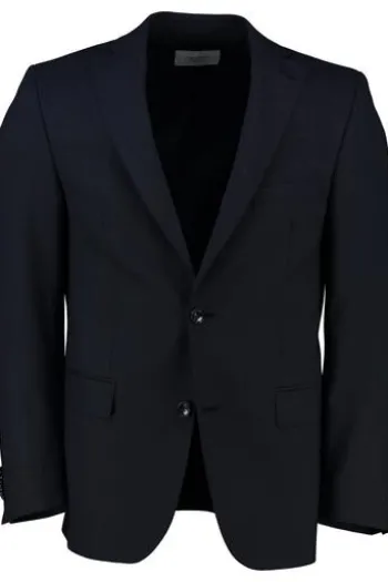 CARL GROSS 24/7 Flex Anzug-Sakko CG Shane Marine Modern Fit