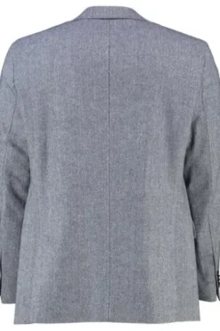 CARL GROSS Sakko dunkelblau gemustert Modern Fit