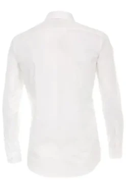 City Hemd weiss Body Fit Langarm