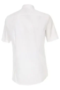 City Hemd weiss Modern Fit Kurzarm