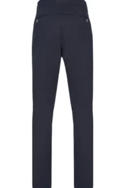 CLUB OF COMFORT Baumwoll-Stretch-Hose marine Garvey Pima Cotton mit Sonnenschutz