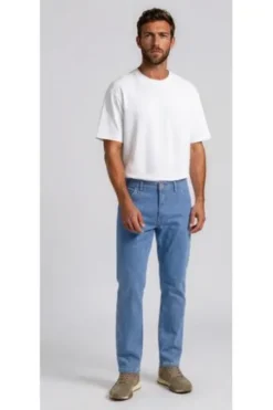 CLUB OF COMFORT Coolmax Jeans jeansblau