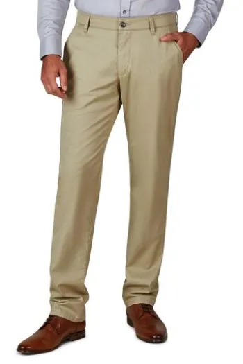 CLUB OF COMFORT High stretch Baumwoll Hose Garvey beige