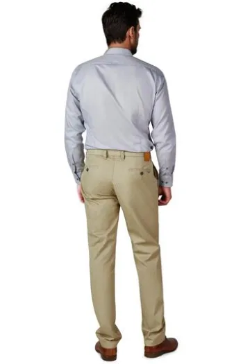 CLUB OF COMFORT High stretch Baumwoll Hose Garvey beige