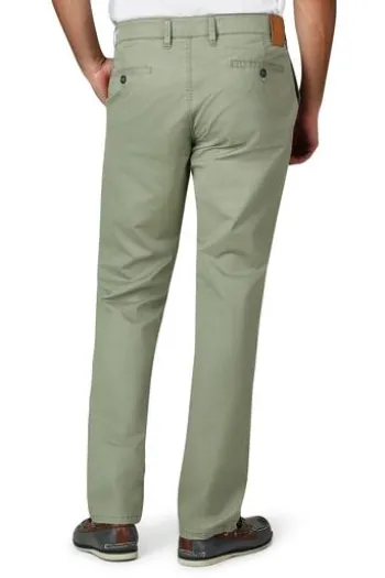 CLUB OF COMFORT High stretch Baumwoll Hose Garvey grün