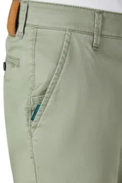 CLUB OF COMFORT High stretch Baumwoll Hose Garvey grün