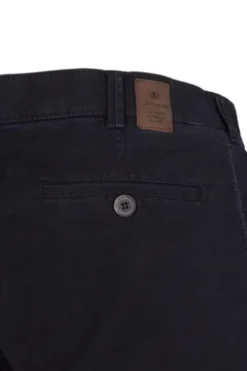 CLUB OF COMFORT High Stretch Baumwoll-Hose marine mit Diamantschliff