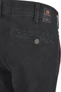 CLUB OF COMFORT High Stretch Baumwoll-Hose marine mit Diamantschliff