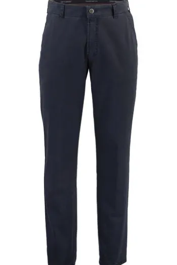 CLUB OF COMFORT High Stretch Baumwoll-Hose marine mit Diamantschliff