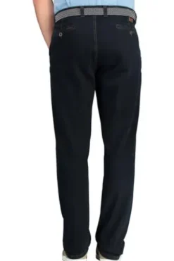 CLUB OF COMFORT High Stretch Denim-Jeans darkblue Garvey Flat-Front